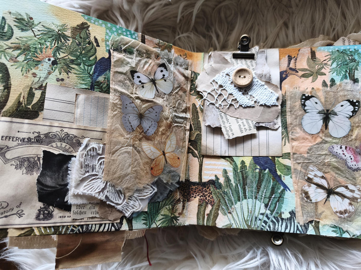 Handmade Artist Book on Cotton Watercolour Paper