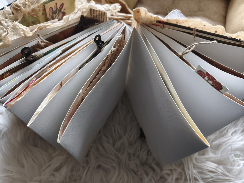 Handmade Artist Book on Cotton Watercolour Paper